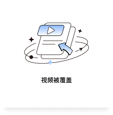 视频被覆盖